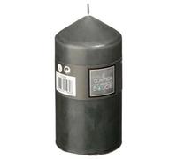 Bougie Ronde Basic 14cm Gris