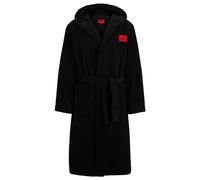 Hugo Terry Gown Bathrobe Noir M Homme