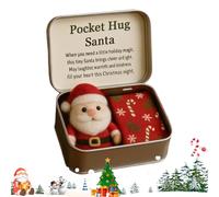 Hugs for Friends | Mini souvenir réconfortant fait à la main | Mini cartes de vœux de Noël | Pour les vacances, la Saint-Valentin, un anniversaire, des femmes, des hommes, des amoureux, des enfants