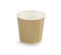 Huhtamaki Gobelet en carton kraft 10 cl pour boisson chaude - Lot de 40