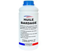 Huile Bardage - Codeve Bois/Chêne foncé - 1L - Intérieur/extérieur - Pour La Protection De Votre Bardage En Pin, Sapin, épicéa Ou Douglas.