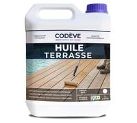 Huile Bois Terrasse - 5 L - Codeve Bois - Incolore