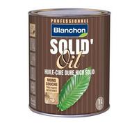 Huile cire - monocouche - trafic intense - 1L - anthracite - SOLID'OIL BLANCHON