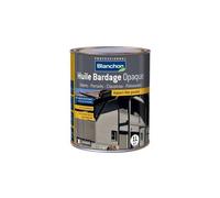 Huile de bardage teintée opaque - anthracite - 1 litre BLANCHON