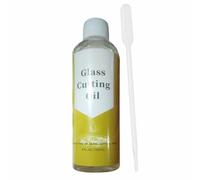 Huile de coupe de verre - Fluide de coupe de verre professionnel 120 ml | Liquide de coupe polyvalent pour carrelage et miroir | Réduit la casse et les frottements | Garantit des coupes propres et des