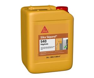 Huile de démoulage différé 20 L Séparol-540 Végétale - SIKA - 657623