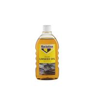 Huile de lin brute Bartoline 500 ml - Protecteur naturel pour le bois et traitement résistant à l'eau pour les meubles, la pierre et les équipements sportifs