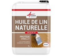 Huile de lin naturelle bois extérieur intérieur 1 L