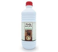 Huile de Lin & Térébenthine La Baille - Prête à l'Usage pour Bois et Matériaux Poreux - Protection et Entretien Intérieur/Extérieur