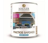 Huile de protection bardage - mat - gris perle - 1 litre Mauler