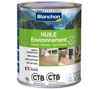 BLANCHON - Huile parquet "environnement" ultra mat 1 litre - 01171180