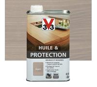 V33 Huile & Protection Meubles Boiseries Argent 0,5L