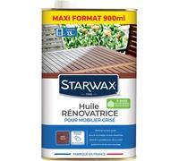 Huile extérieure de rénovation teck Starwax 900ML
