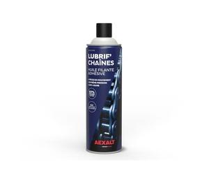 Huile Filante Adhésive Lubrif'chaines aérosol 650ml Aexalt