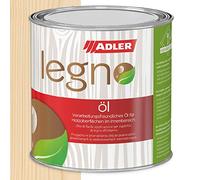 Huile Legno ADLER - incolore 750 ml - Huile universelle pour bois à usage intérieur - Protection et entretien du bois avec huile legno ADLER