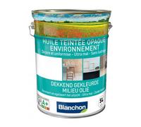 Huile opaque - mat - pour parquet - 5 L - noir - Environnement BLANCHON