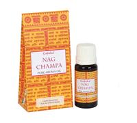 Huile parfumée - Goloka - Nag Champa - Flacon en verre 10ml - Ingrédients de haute qualité - Ambiance relaxante