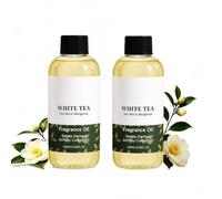 Huile parfumée pour diffuseur, désodorisant et spray d'ambiance（2pcs） | Essential Oil for Diffuser,Long-Lasting Scent with Notes of White Tea