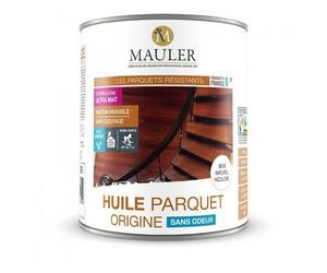 Huile parquet origine sans odeur conserve l aspect naturel du bois brut 1L Mauler