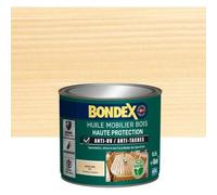 Bondex - Huile mobilier bois - Haute protection, imperméabilisante - Incolore - 0,5 L