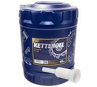 Huile pour chaîne de tronçonneuse MANNOL 10 litres avec bec verseur