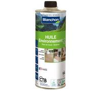 Huile pour parquet - BLANCHON - Bois brut - Incolore - Finition huilée - Intérieur - 0,5 l - Rendement 5 m²