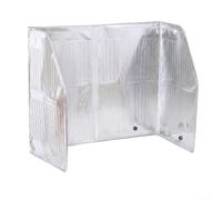 Huile pour protection contre les éclaboussures, 50 x 120 cm, déflecteur en feuille d'aluminium avec panneau magnétique d'isolation thermique pour cuisinière à gaz, cuisine