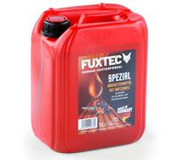 Huile pour scie à chaîne FUXTEC avec additif adhésif Huile pour chaîne 5 L