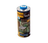 Huile pour teck extérieure - BLANCHON - 1L - Protection UV - Finition mate - Bois extérieur - Meubles en bois
