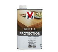 Huile & Protection Meubles Boiseries V33 Wengé 0,5L