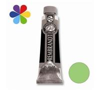 Huile S3 - 40ml - Vert Jaune Permanent 633 - Rembrandt