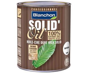 Huile Solid'oil pour Parquet Blanchon 1L - Nuance de l'huile - Snow