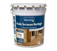 Huile terrasse bardage - tous bois - bois naturel - 10 L BLANCHON
