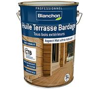 Huile Terrasse Bardage - BLANCHON - 5 Litres - Ipé
