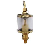 Huileur Goutte-à-goutte Cuivré À Filetage Mâle BSP 1/8", 1/4", 3/8" - 16 Ml/50 Ml/100 Ml/200 Ml/400 Ml/600 Ml - Voyant For La Lubrification Des Machines-outils(BSP 1/4"-50ML)