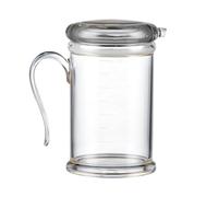 Huilier de cuisine 400 ml, anti-fuite, poignée antidérapante, ustensiles | Bouteille transparente pour huile de cuisine pour maison, barbecue, friteuse à air condiment
