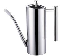 Huilier inox anti-goutte 700 ml, bouteille distributrice d'huile d'olive avec bec verseur pour cuisine et salade