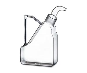 Huilier/Vinaigrier verre borosilicate en boite cadeau. Contenance : 400 ml. Forme "Tanica"