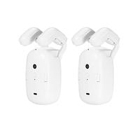 HUIOP 2 pièces moteur de rideau intelligent WiFi BT commutateur de commande vocale robot de rideau électrique APP configuration de la minuterie de contrôle Compatible avec la maison pour la tige romai