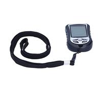 HUIOP Altimètre Numérique Multifonction, Baromètre, Thermomètre, Boussole Portable avec Rétroéclairage Ultra Lumineux, Corde pour Sports de Plein Air, Prévisions Météo et Heure