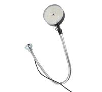 HUIOP Base Magnétique Flexible de Col de Cygne la Lumière 15W 50cm | Lumière Blanche 1500lm 6500K, Acier allié ABS, Couture D'établi de Tour CNC, IP65, compatibilité avec Lampe de Travail