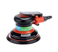 HUIOP Ponceuse pneumatique 5 pouces polissage ponçage cirage pour peinture en bois de mur de voiture et élimination de la rouille noir
