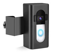 HUIOP Sonnette,Support de sonnette vidéo antivol Installation facile sans perceuse Compatible avec la sonnette vidéo 2021/Ring Video Doorbell 1/2/3/3 Plus/4/Pro Convient pour dortoir, appartement, bur
