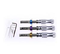 HUK Lot de 3 outils de crochetage de serrurier tubulaire 7,0 mm 7,5 mm 7,8 mm