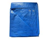 HUKA HOBBY Bâche de protection avec filet, bleue Dimensions : 15 x 20 m