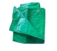 HUKA PROFI bâche solide avec filet, verte Dimensions : 15 x 20 m