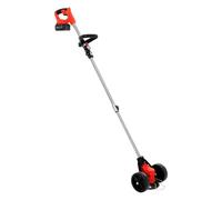 HuKaiL Débroussailleuse avec batterie 1500 mAh, 21 V, avec tige télescopique réglable de 120 à 151 cm et tête de coupe 0 à 90 °, débroussailleuse 800 W avec 3 lames pour jardins, cours, pelouses