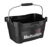 Hultafors Bac à Outils 15 litres I I Peut contenir 100 kg Max. | Bac de Construction Ultra-résistant de Forme Ergonomique I Fabriqué en Suède I 590101