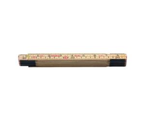 Hultafors HULTAFORS Règle à segments bouleau 2 m x 17 mm naturel Pouces/mm Quantité:1
