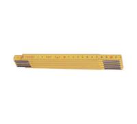 Hultafors HULTAFORS Règle pliante hêtre 2 m x 17 mm jaune Quantité:1